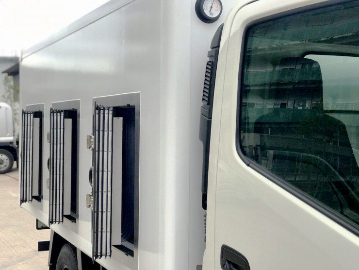 refrigerated trucks servicing in singapore